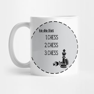 Chess to do list Mug